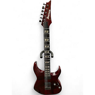 Used Ibanez RGT1221PB Red Stain Solid Body Electric Guitar
