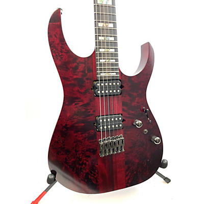 Ibanez Used Ibanez RGT1221PB Wine Red Solid Body Electric Guitar