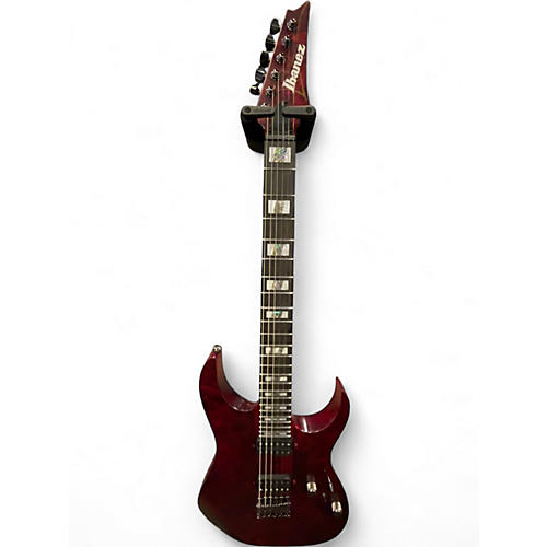 Used Ibanez RGT1221PB Wine Red Solid Body Electric Guitar Wine Red