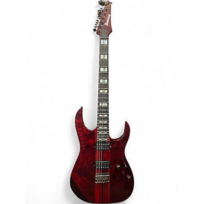Used Ibanez RGT1221PB Wine Red Solid Body Electric Guitar