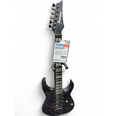 Used Ibanez RGT1270PB Premium Trans Blue Solid Body Electric Guitar