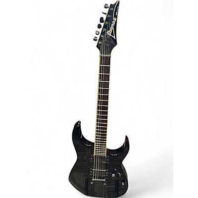 Used Ibanez RGT6EXFX Black Solid Body Electric Guitar