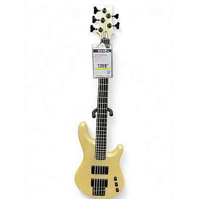 Used Ibanez ROADSTAR II RB885 OFF WHITE Electric Bass Guitar