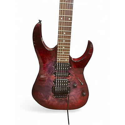 Used Ibanez RP470PB Trans Red Solid Body Electric Guitar