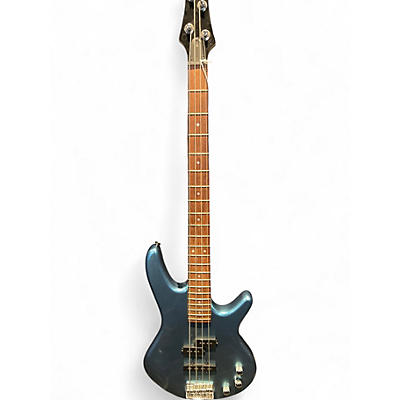 Used Ibanez RS 140 Turquoise Electric Bass Guitar