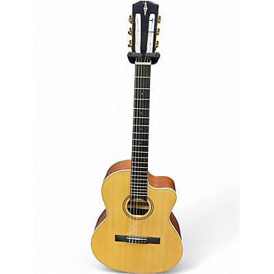 Used Ibanez Rc26hce  Natural Classical Acoustic Electric Guitar