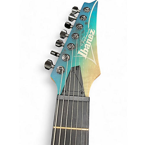 Ibanez Used Ibanez Rg1127 Caribbean islet flat Solid Body Electric Guitar Caribbean islet flat