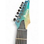 Used Ibanez Used Ibanez Rg1127 Caribbean islet flat Solid Body Electric Guitar Caribbean islet flat