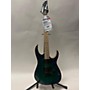 Used Ibanez Used Ibanez Rg421 Blur Green Solid Body Electric Guitar blur green