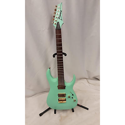 Ibanez Used Ibanez Rga42hp Green Solid Body Electric Guitar