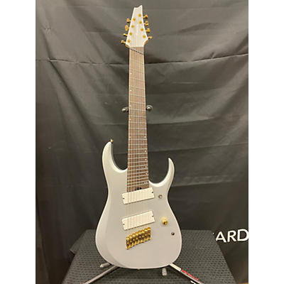 Ibanez Used Ibanez Rgdsm8 Silver Solid Body Electric Guitar