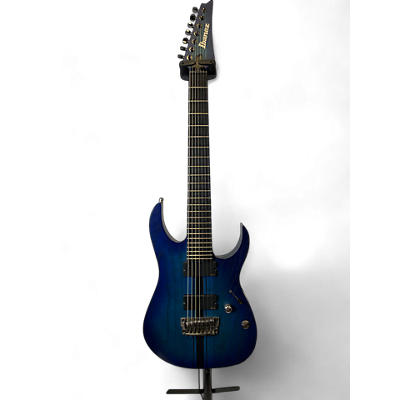 Used Ibanez Rgit27fe Blue Burst Extended Range Electric Guitars