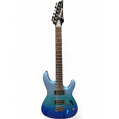 Used Ibanez S Series S521 Ocean Fade Metallic Solid Body Electric Guitar