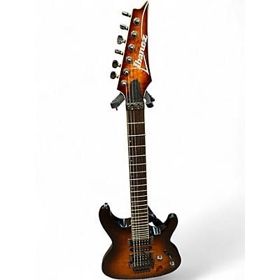 Used Ibanez  S Series S670QM Dragon Eye Burst Solid Body Electric Guitar