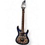 Used Ibanez S1070PBZ Blue Ghost Flames Solid Body Electric Guitar Blue Ghost Flames