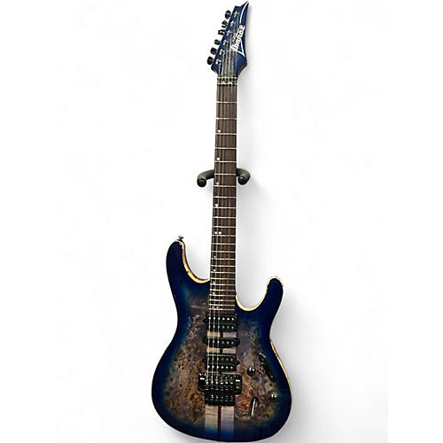 Used Ibanez S1070PBZ COSMIC BLUE SUNBURST Solid Body Electric Guitar COSMIC BLUE SUNBURST