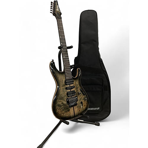 Ibanez Used Ibanez S1070PBZ Charcoal Black Burst Solid Body Electric Guitar Charcoal Black Burst