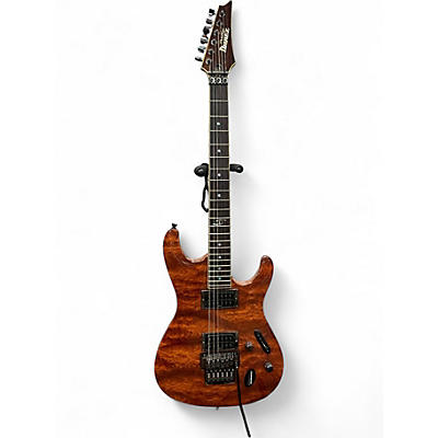 Used Ibanez S1520B PRESTIGE Brown Solid Body Electric Guitar