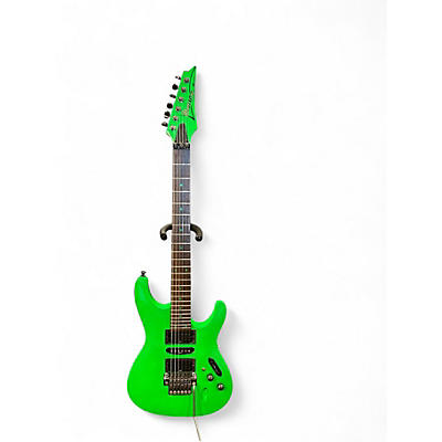 Used Ibanez S1XXV S1 Nuclear Green Solid Body Electric Guitar
