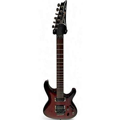 Used Ibanez S420 S Series Blackberry Sunburst Solid Body Electric Guitar