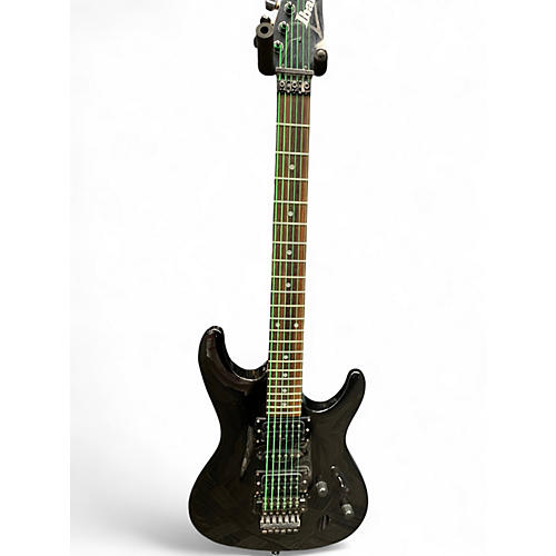 Used Ibanez S450S Black Solid Body Electric Guitar Black