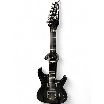 Used Ibanez S470 Black Solid Body Electric Guitar