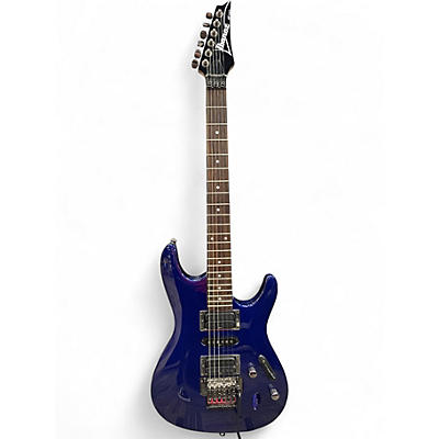 Used Ibanez S470 Blue Solid Body Electric Guitar