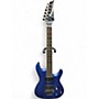 Used Ibanez S470DX AQUA METALLIC BLUE Solid Body Electric Guitar AQUA METALLIC BLUE