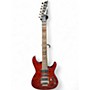 Used Ibanez S470DXQM Burgundy Solid Body Electric Guitar Burgundy