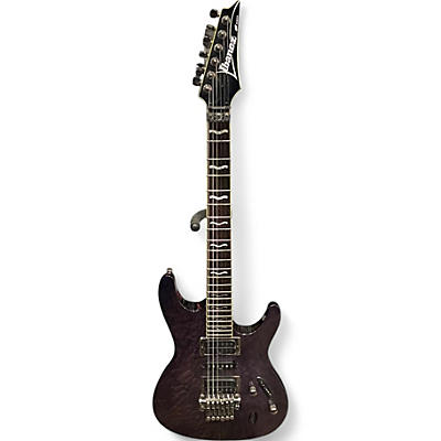 Used Ibanez S470DXQM CHARCOAL BROWN Solid Body Electric Guitar