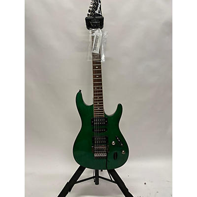 Ibanez Used Ibanez S470FM British Racing Green Solid Body Electric Guitar