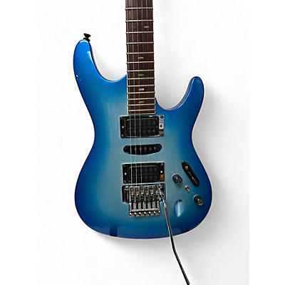 Used Ibanez S470FM Metallic Blue Solid Body Electric Guitar
