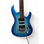 Used Ibanez S470FM Metallic Blue Solid Body Electric Guitar Metallic Blue