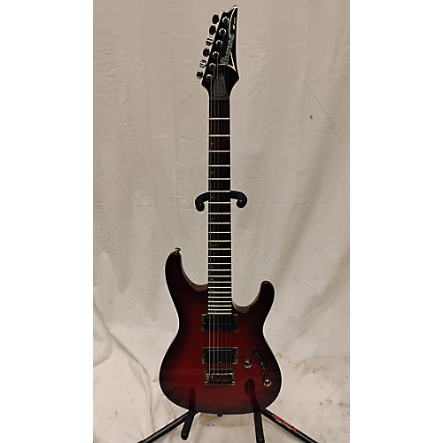 Ibanez Used Ibanez S521 Blackberry Sunburst Solid Body Electric Guitar blackberry sunburst