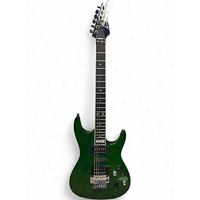 Used Ibanez S540 Green Solid Body Electric Guitar
