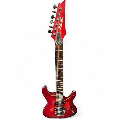 Used Ibanez S5470F Prestige Series red Solid Body Electric Guitar