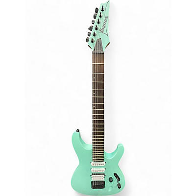 Used Ibanez S561 Green Solid Body Electric Guitar