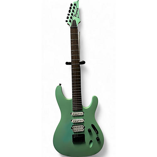 Ibanez Used Ibanez S561 S Series Seafoam Green Matte Solid Body Electric Guitar Seafoam Green Matte