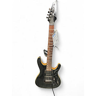 Used Ibanez S570AH Black Solid Body Electric Guitar