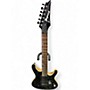 Used Ibanez S570AH Trans Black Solid Body Electric Guitar Trans Black