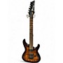 Used Ibanez S621QM Amber Solid Body Electric Guitar Amber