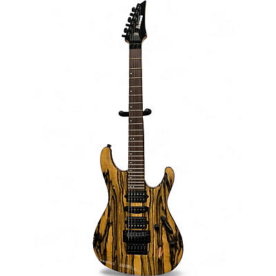 Used Ibanez S6570BWE-NT Worn Natural Solid Body Electric Guitar