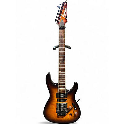 Used Ibanez S670QM 2 Color Sunburst Solid Body Electric Guitar