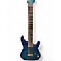 Used Ibanez S670QM Blue Burst Solid Body Electric Guitar Blue Burst