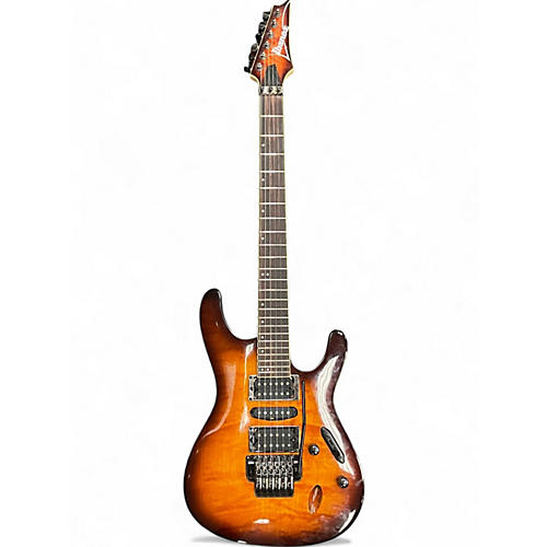 Used Ibanez S670QM Dragon Eye Solid Body Electric Guitar Dragon Eye
