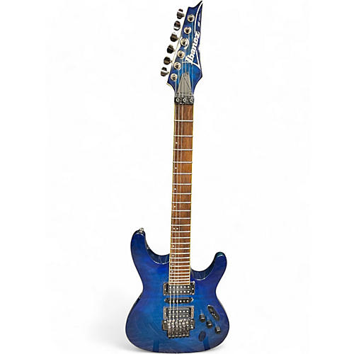 Ibanez Used Ibanez S670QM SAPPHIRE BLUE Solid Body Electric Guitar SAPPHIRE BLUE