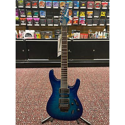 Ibanez Used Ibanez S670qm Blue Solid Body Electric Guitar