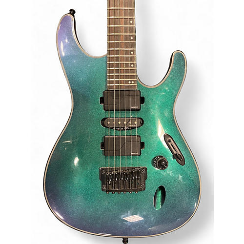 Used Ibanez S671ALB BLUE CHAMELEON Solid Body Electric Guitar BLUE CHAMELEON