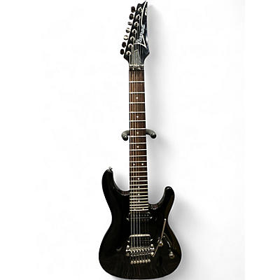 Used Ibanez S7420 Black Solid Body Electric Guitar