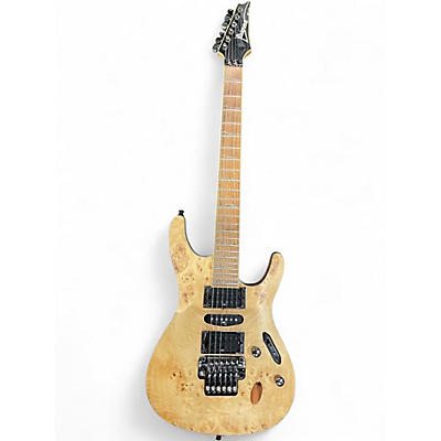 Used Ibanez S770P S Series Natural Solid Body Electric Guitar